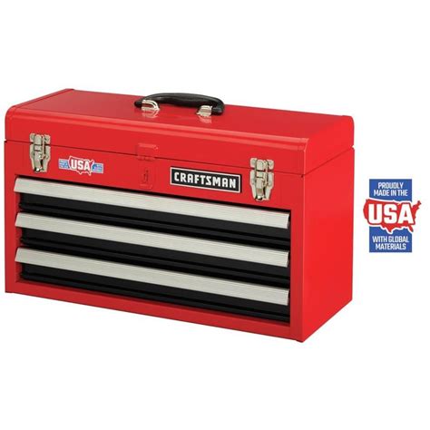 3 drawer stainless steel tool box|3 drawer craftsman tool box.